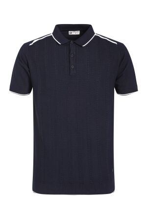 Gabbiano Gabbiano 234926 polo shirt knitwear Poloshirts 301 navy