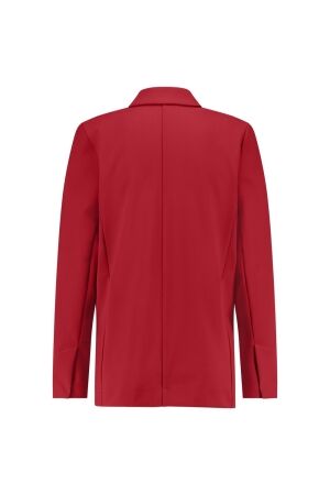 Studio Anneloes Studio Anneloes violet bonded blazer 11742 Blazers 3200 dark red