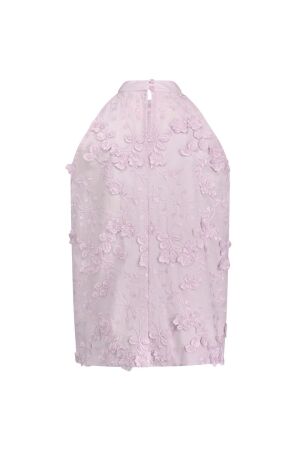 Studio Anneloes Studio Anneloes sara fringe embroidery top 11805 Tops en Singlets 5700 lila