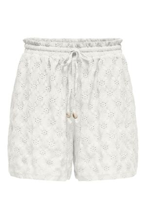 Only Only onljulia pull string shorts cs jrs 15327704 Korte broeken cloud dancer