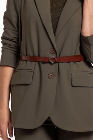 Studio Anneloes Studio Anneloes reversable ornament belt 11503 Riemen 8590 cognac/black