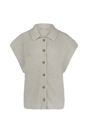 Studio Anneloes Studio Anneloes lotte furry gilet 11905 Gilets 1400 kit