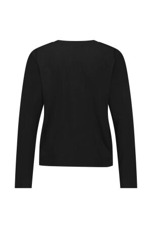 Studio Anneloes Studio Anneloes demi tape tee 11889 T-shirt Lange mouw 9000 black