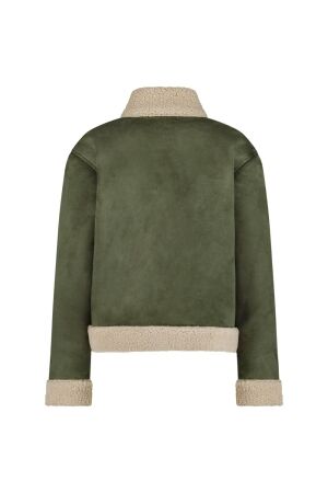 Studio Anneloes Studio Anneloes jiro reverable lammy jacket 11881 Winterjassen 7400 new army