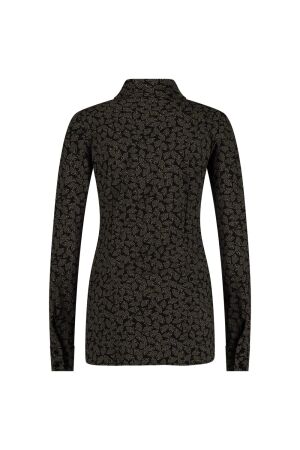 Studio Anneloes Studio Anneloes mies triangles blouse 11901 Blouse 9074 black/new army