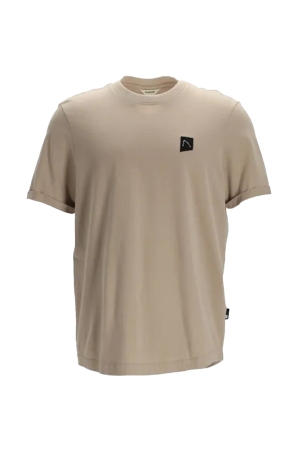 Chasin Chasin brody Print T-shirts e75 - taupe