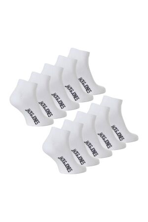 Jack & Jones Jack & Jones jacdongo socks 10 pack noos Sokken white