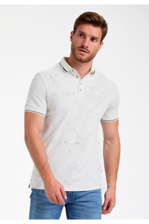 Gabbiano Gabbiano 235526 polo ss Poloshirts 102 ecru