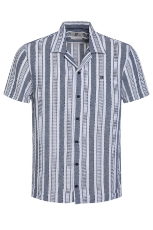 Gabbiano Gabbiano 335541 overhemd ss Overhemd 301 navy