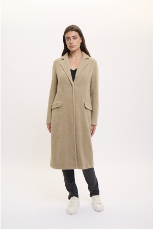 Rino & Pelle Rino & Pelle long single breasted coat 7002520 Zomerjassen 10826 lush