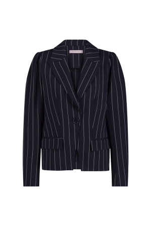 Studio Anneloes Studio Anneloes mirelle gold pinstripe blazer 11954 Blazers 6902 darkblue/gold