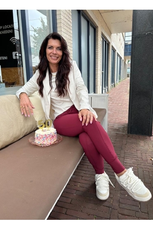 Studio Anneloes Studio Anneloes franka ltd express wear Broek 3600 merlot 3600 merlot
