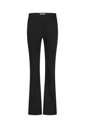 Studio Anneloes Studio Anneloes flair bonded trousers 94800 9000 black