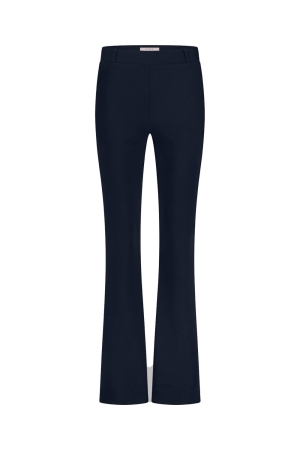 Studio Anneloes Studio Anneloes flair bonded trousers 94800 6900 dark blue