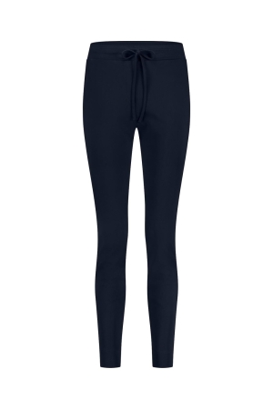 Studio Anneloes Studio Anneloes downstairs bonded trousers 94803 6900 dark blue
