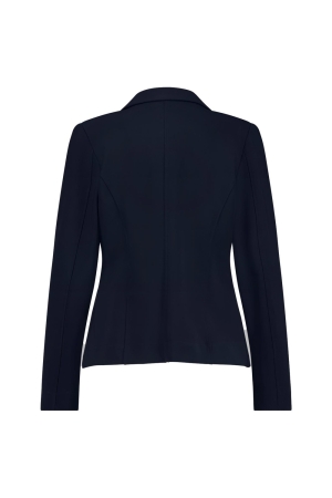 Studio Anneloes Studio Anneloes bright bonded blazer 94811 6900 dark blue