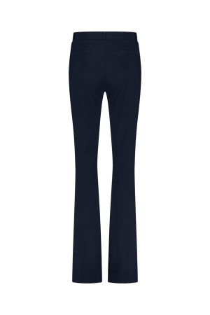 Studio Anneloes Studio Anneloes flair long bonded trousers 94812 6900 dark blue
