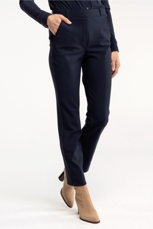 Studio Anneloes Studio Anneloes anne bonded trousers 94819 6900 dark blue