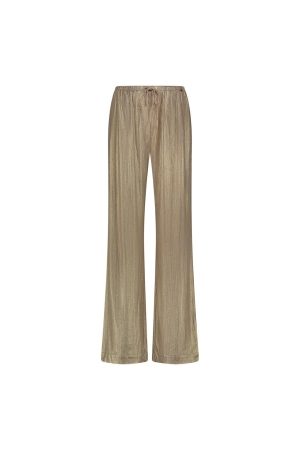 Nukus Nukus mila pants shiny Broek 4 gold