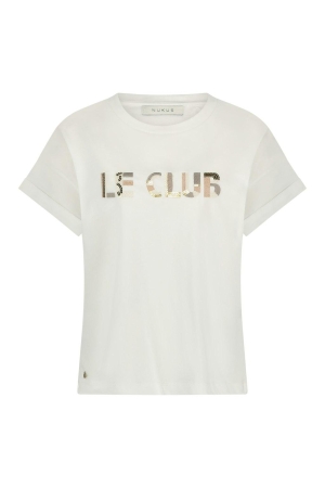 Nukus Nukus femke shirt le club 237 offwhite/powder