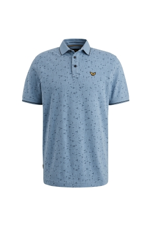 PME Legend PME Legend short sleeve polo fine pique all o 113140 5393 - ashleigh blue