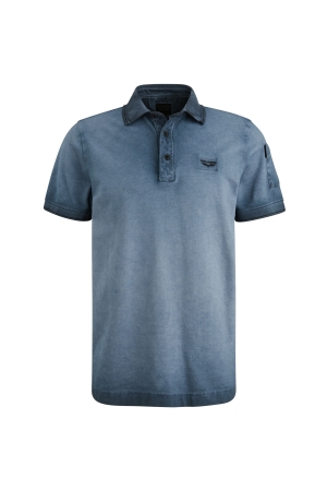 PME Legend PME Legend short sleeve polo cold dye pique 113140 5281 - salute