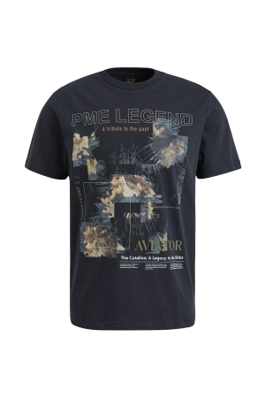 PME Legend PME Legend short sleeve r-neck single jersey 113110 5281 - salute
