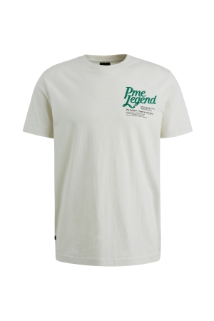 PME Legend PME Legend short sleeve r-neck single jersey 113110 7013 - bone white