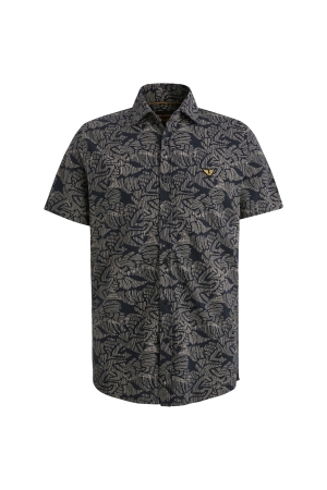 PME Legend PME Legend short sleeve shirt print on jersey Overhemd 5281 - salute
