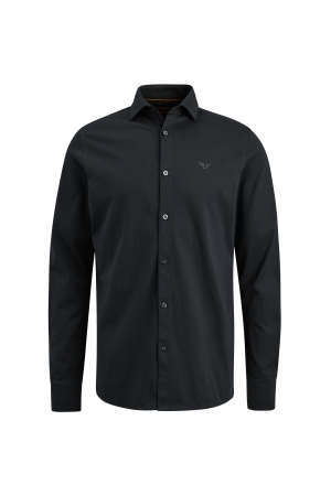 PME Legend PME Legend psi2400033 long sleeve shirt satin jersey T-shirts 999 - black
