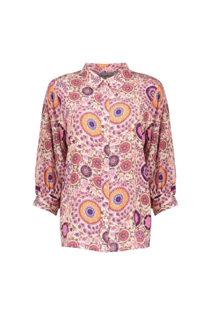 Geisha Geisha blouse 53238-20 Blouse 300 lilac/orange