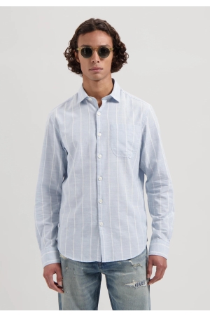 DSTREZZED DSTREZZED kratos shirt Overhemd 646 lt. blue