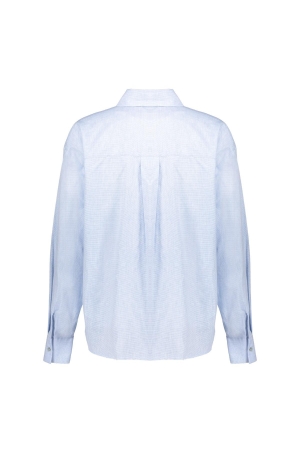 Geisha Geisha blouse rhinestones 53120-47 Blouse 625 blue