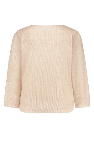 Studio Anneloes Studio Anneloes victoria sequins top 12199 T-shirt Lange mouw 1400 kit