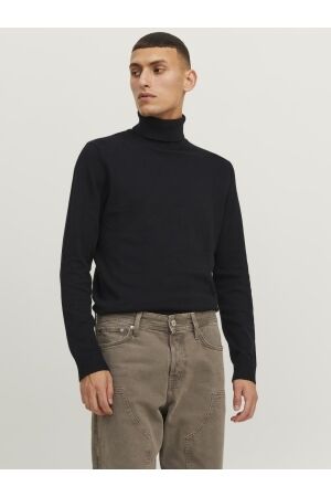 Jack & Jones Jack & Jones jjeemil knit roll neck noos Trui black Black