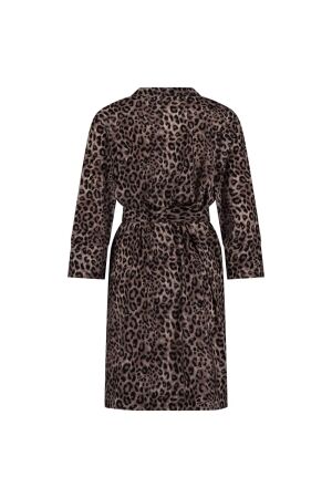 Studio Anneloes Studio Anneloes desrea animal dress 11857 Jurk 1488 kit/chocolate