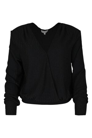 Maicazz Maicazz liran T-shirt Lange mouw black