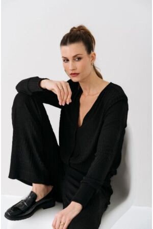 Maicazz Maicazz liran T-shirt Lange mouw black