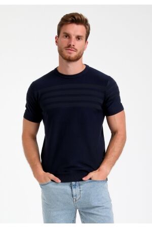 Gabbiano Gabbiano 155511 t-shirts Basic T-shirts 301 navy