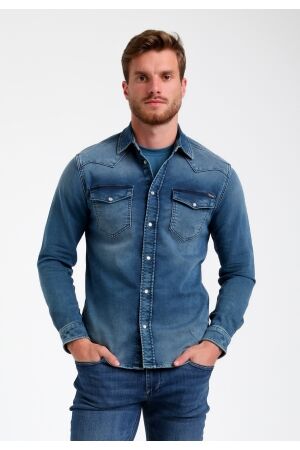 Gabbiano Gabbiano 335536 overhemd Overhemd 915 bleach