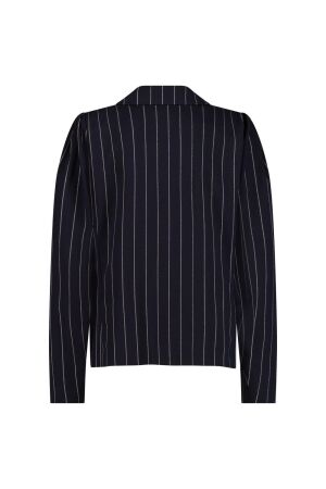 Studio Anneloes Studio Anneloes mirelle gold pinstripe blazer 11954 Blazers 6902 darkblue/gold