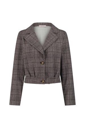 Studio Anneloes Studio Anneloes ruby check jacket 12001 Jackets 3614 merlot/kit 3614 merlot/kit