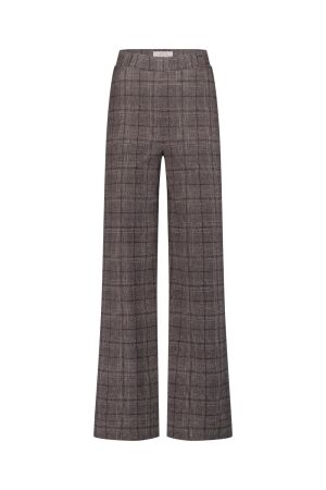 Studio Anneloes Studio Anneloes dali check trousers 12003 Broek 3614 merlot/kit