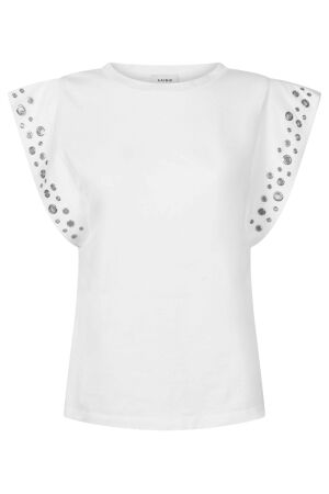 Aaiko Aaiko julie co 188 T-shirt Korte mouw 114300 les blancs