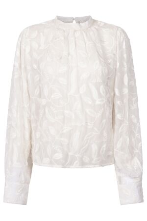 Aaiko Aaiko quinty embroidery vis 582 T-shirt Korte mouw 114300 les blancs