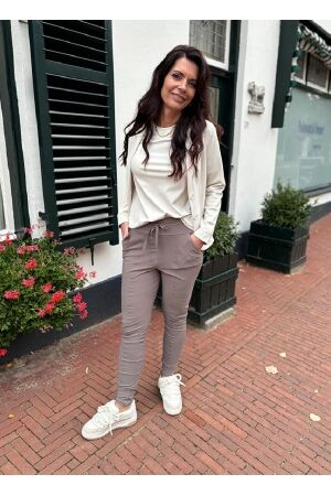 Studio Anneloes Studio Anneloes franka ltd express wear Broek 1500 taupe