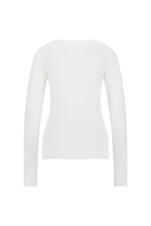 Studio Anneloes Studio Anneloes lana pullover 91520 Trui 1100 off white