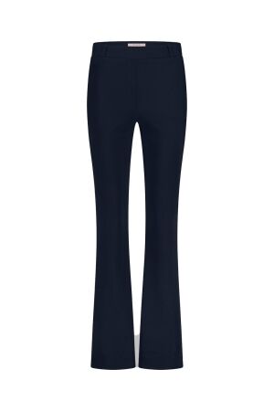Studio Anneloes Studio Anneloes flair bonded trousers 94800 Flared 6900 dark blue