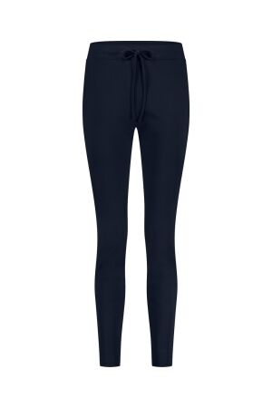 Studio Anneloes Studio Anneloes downstairs bonded trousers 94803 Broek 6900 dark blue