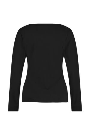 Studio Anneloes Studio Anneloes sydney shirt 94807 T-shirt Lange mouw 9000 black